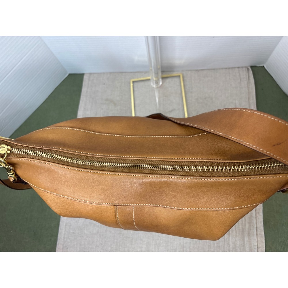 Coach Vintage Leather Hobo Bag Brown Burnished Glove Tanned 9325 - Picture 6 of 9
